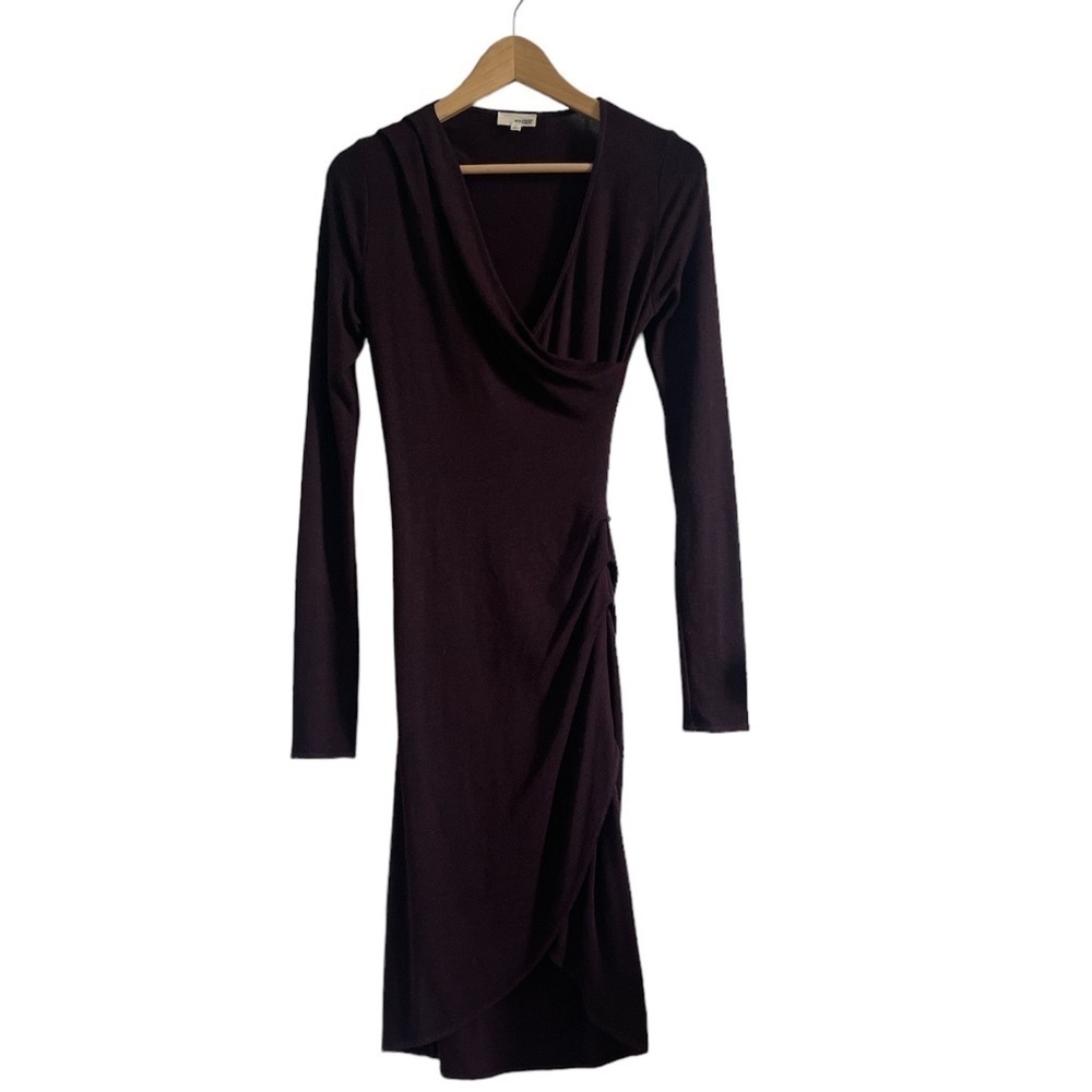 Aritzia Wilfred Free Long Sleeve Midi Dress